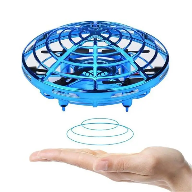 Indukcijos Plaukioja Sraigtasparnis Vertus UFO Kamuolys Orlaivių Stebėjimo Mini Indukcijos Drone Infraed Mažas Drohne Elektroninių Žaislų Vaikams Dovanų