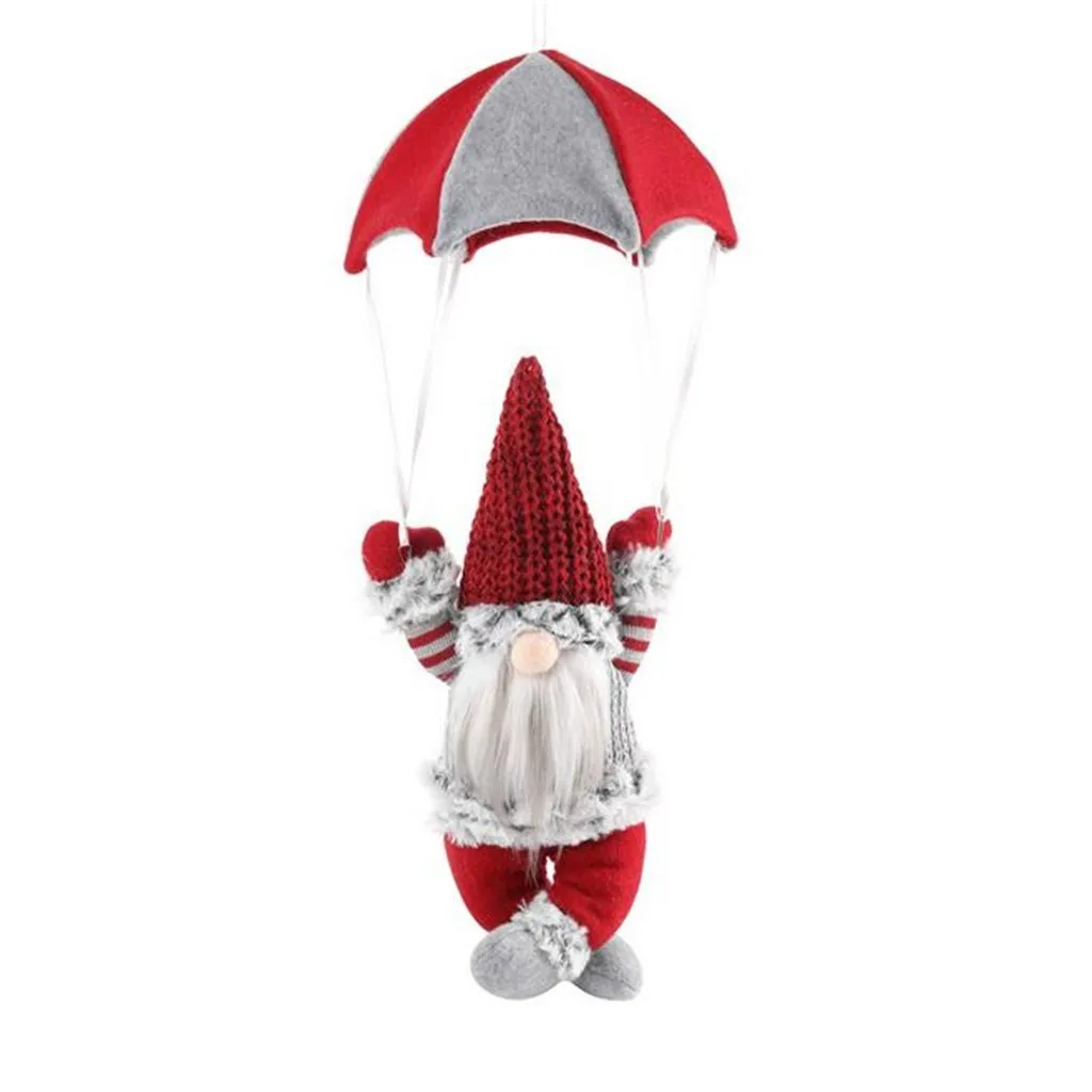 Kalėdų Dekoracijos Kalėdų Beveidis Parašiutizmas Vyras Parašiutu Pakabukas Kalėdų Eglutės Papuošalus Naujųjų Metų 2021