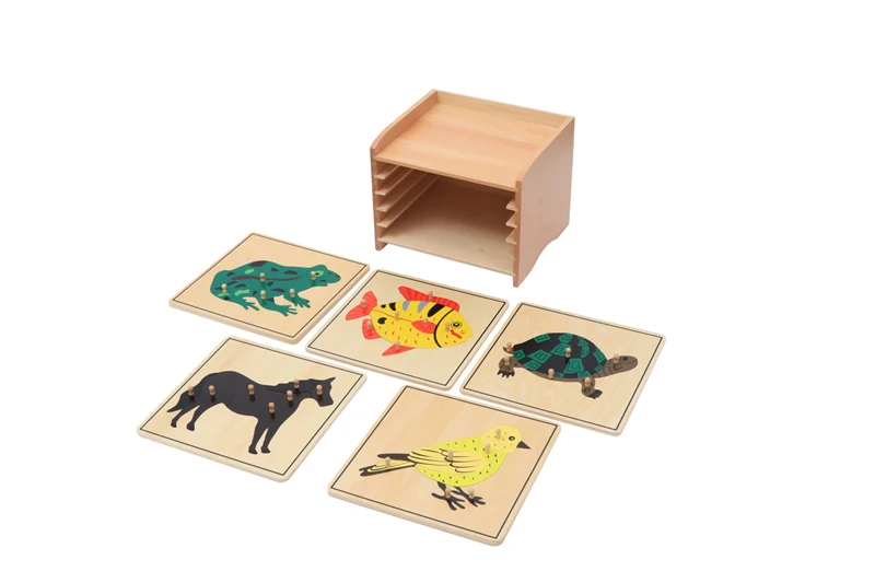 Montessori Botanika Gyvūnų, Vabzdžių Įspūdį žaislai