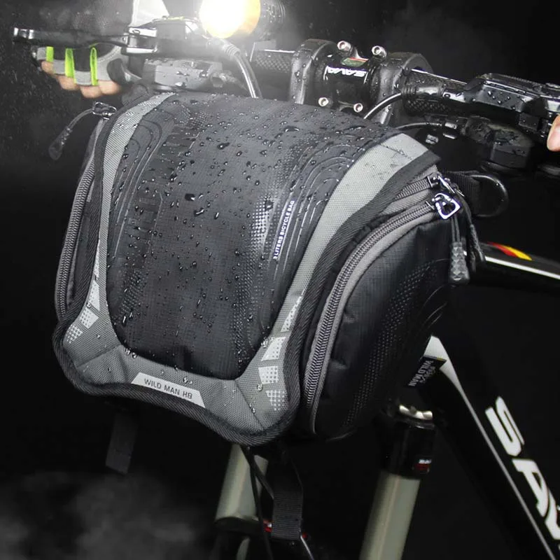 MTB Dviračio Krepšys, atsparus Vandeniui Off-Road Vairas Paketo Kalnų Priekiniai Pirmą Maišą Didelės Talpos Slr Camera Bag Jojimo Įranga