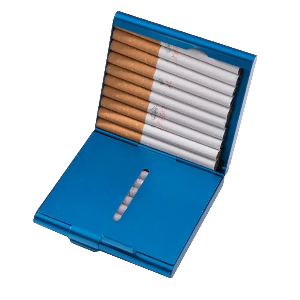 Pelninga Cigarečių Atveju Žiebtuvėlis su USB Įkrovimo Vėjo Cigarečių Atveju Aliuminio Lydinio Turėtojas 20Pcs Cigarečių
