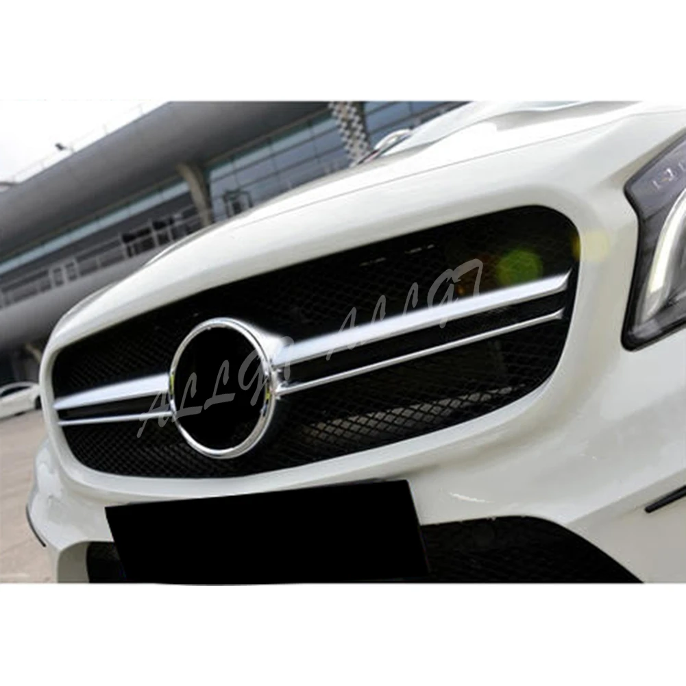 Priekiniai Lenktynių Erzina Bamperio Grotelių Viršutinė Facelift Groteles Mercedes Benz GLA Klasės X156 2016 Diamond GTR