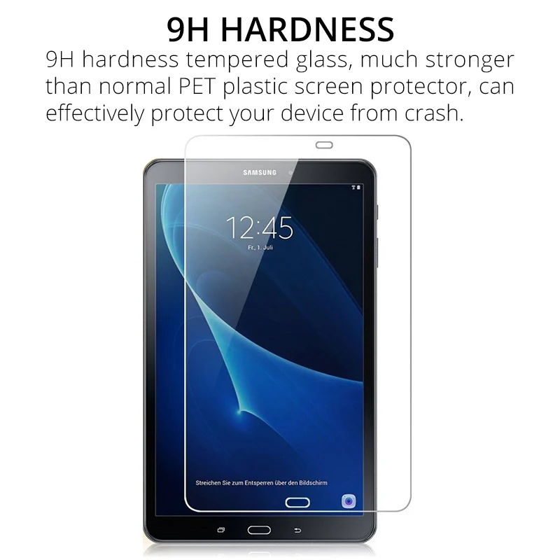 Stiklo Plėvelė, Skirta Samsung Galaxy Tab S6 Lite 10.4 P610 P615 SM-P610 SM-P615 Screen Protector 9H 0,3 mm Tablet Apsauginės Plėvelės