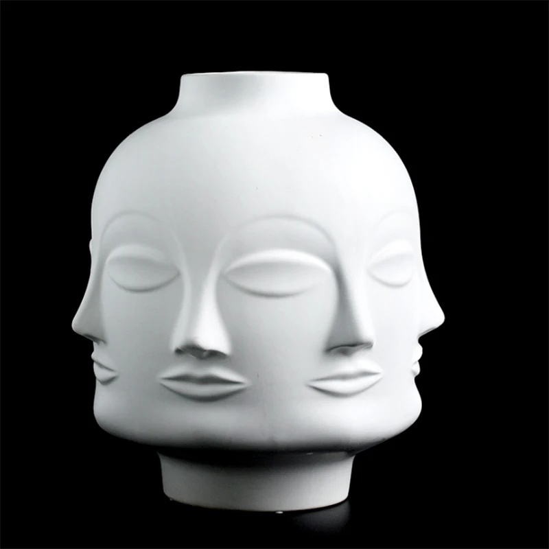 Veido Formos, Dizaino, Keramikos, Porceliano Vaza apdaila namo koridoriaus vazos žiedai Balti Įrankiai
