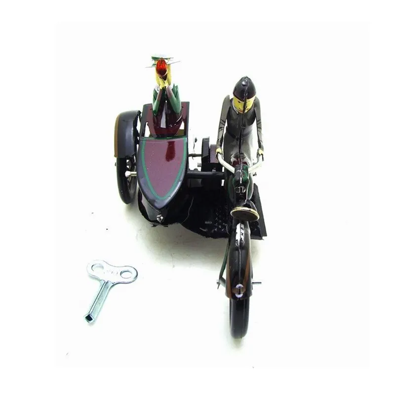 Vintage Retro Motociklų Kolekciją Tin žaislai Klasikinis Motociklas Clockwork Vėjo Iki Alavo Žaislai Suaugusiems, Vaikams, Kolekcines Dovana