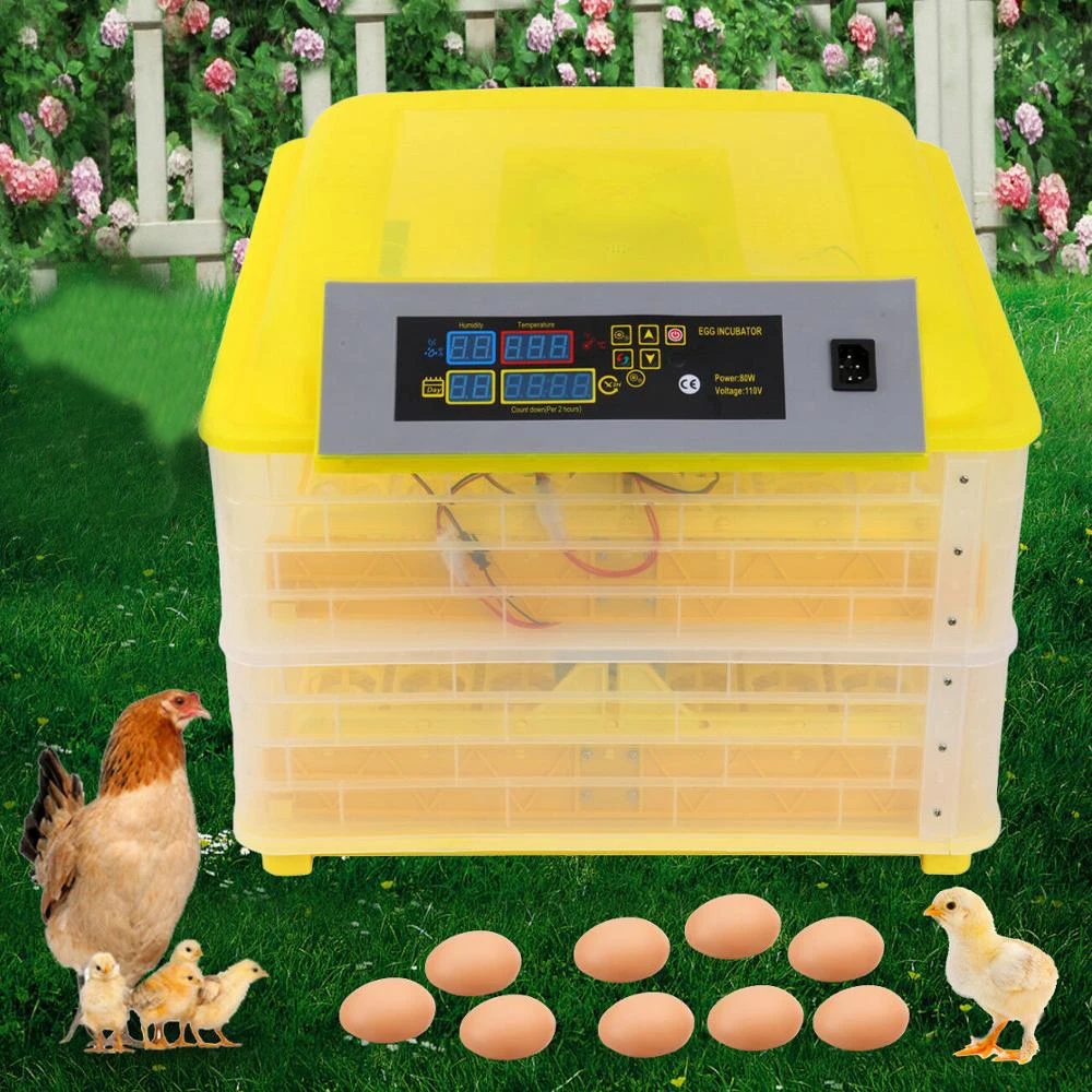Yonntech 112 Kiaušiniai Inkubatoriaus Automatinė Kiaušinių Pasukdami Temperatūros Kontrolės Inkubatorius, Vištienos, Kiaušinių Incubadora Paukščių Hatcher Namų Ūkių