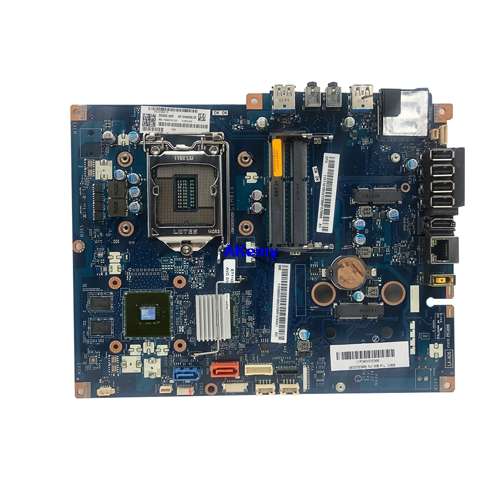 ZEA00 LA-A061P plokštė Lenovo C560 AIO all-in-one kompiuterio plokštę CIH81S GF800 2G GPU DDR3 bandymo darbai